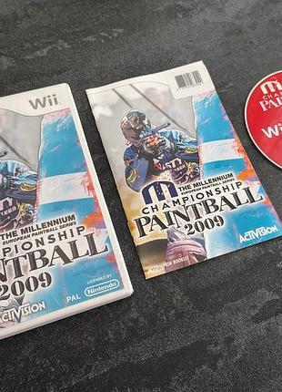 Диск millennium championship painball 2009 (nintendo wii)