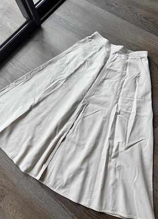 Спідниця а-силуету 100% бавовна zara розмір m
