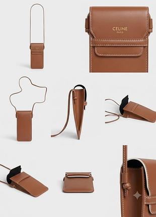 Чохол для смартфона або окулярів на ремінці від бренду celine
