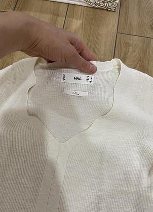 Жіноча лляна кофта mango s/m