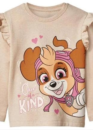 Термореглан для дівчинки paw patrol