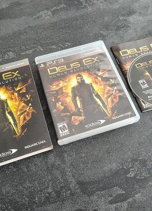Диск deus ex human revolution (playstation 3)