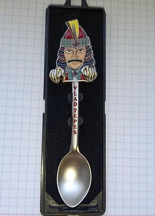 Коллекционная ложечка romania vlad tepes