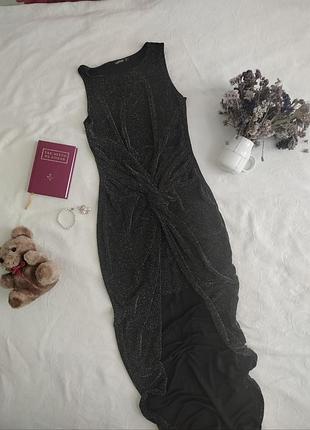 Вечірня сукня з блискітками boohoo