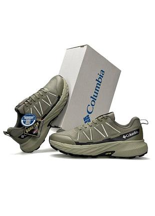 Чоловічі кросівки columbia trail vibram gtx olive black