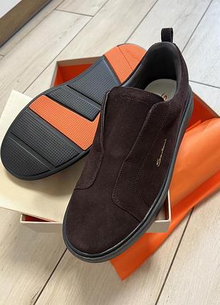 Чоловічи туфлі лофери santoni оригінал