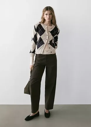 Джинси з широкими штанинами massimo dutti 36