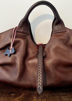 Фірмова шкіряна сумка radley london оригінал / сумка хобо натуральна шкіра