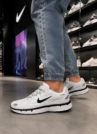 Nike p-6000 чоловічі кросівки білі 40–46 | стильні спортивні кросівки | новинка 2026 мужские молодіжні найк р-6000 новая модель 2026 все размеры