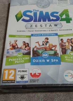 Pc sims 4 zestaw. запечатанная игра