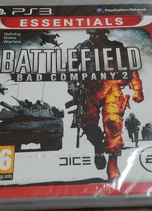 Ps3 battlefield: bad company 2. essentials. запечатанный польский диск