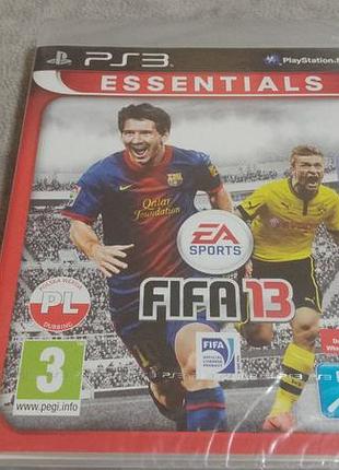 Ps3 fifa 13. ps3 essentials. запечатанный польский диск