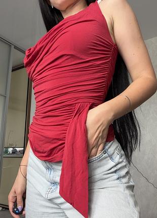 Червоний топ coast розмір s ❤️ 270 гривень