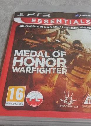 Ps3 medal of honour - warfighter. essentials. новый польский диск