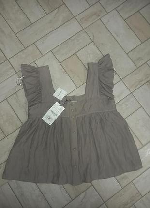 Легкая блуза zara m