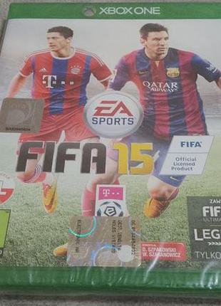 Xbox one fifa 15 . запечатанный польский диск