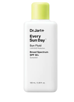 Сонцезахисний флюїд dr. jart+ every sun day fluid korean sunscreen spf 50+, 100 мл