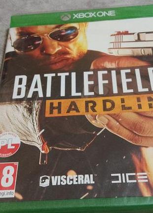 Xbox one. battlefield: hardline. запечатанный польский диск