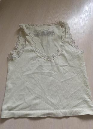 Майка в рубчик primark