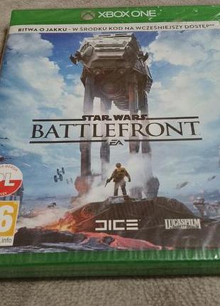 Xbox one. star wars: battlefront. запечатанный диск