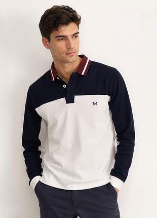 Crew clothing company лонгслив поло