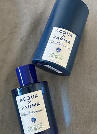 Туалетна вода acqua di parma blu mediterraneo cipresso di toscana 150 ml