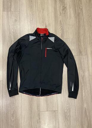 |xl| чоловіча термо велокуртка craft / велосипедна куртка  craft performance bike storm jacket