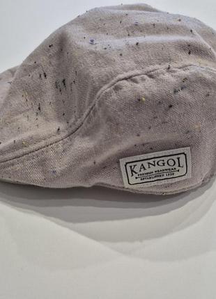 Оригінальна кепка kangol union cap (твід / вовна) в крапинку — розмір s/m