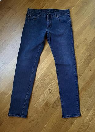 Dolce & gabbana original slim jeans made in italy р.50 / l / luxury denim