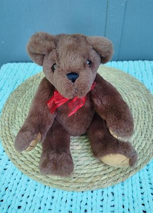 М'яка іграшка ведмедик animal alley toys"r"us коричневий (розмір 28-31 см.)