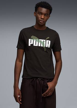 Футболка мужская puma черная
