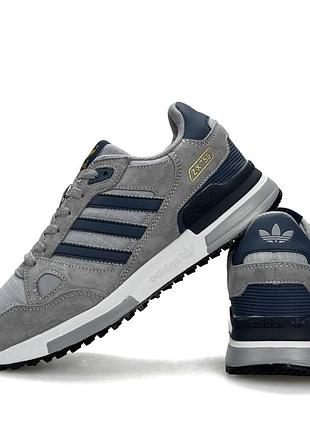 Чоловічі кросівки adidas zx 750 new grey navy