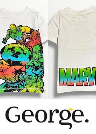 Футболка супергерої халк halk людина-павук спайдермен spider-man marvel avengers at george 3-4 років, 98-104 см