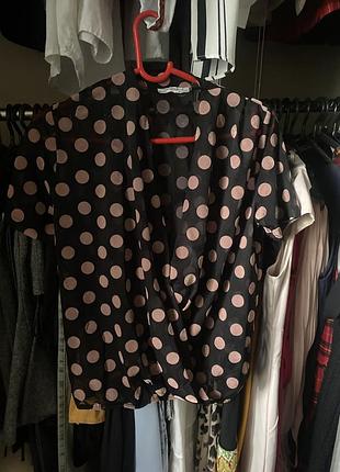 Топ , блуза на запах zara