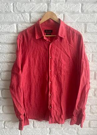 Льон лянна сорочка massimo dutti xl