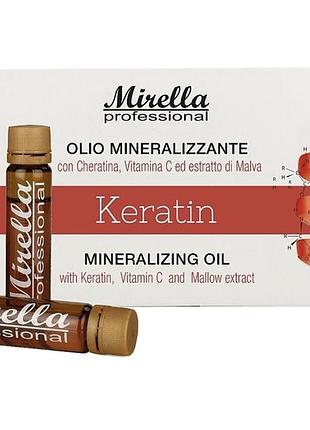 Мінералізована олія для волосся  mirella professional