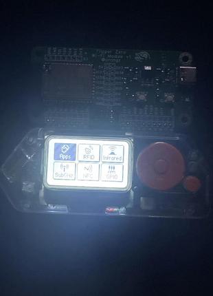 Flipper zero + wi-fi dev board full set (silicone case + carrying case)