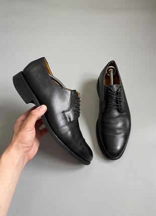 Туфли дерби paraboot arles 44.5(28.5см) santoni crockett jones