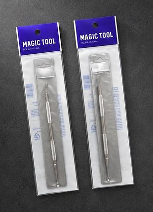 Holika holika magic tool dual sebum extractor ложка для механічного очищення обличчя