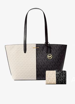 Жіночий набір jet set travel michael kors сумка тоут і гаманець