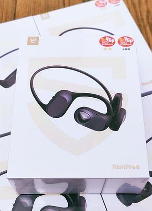 Наушники с открытым ухом soundpeats runfree bluetooth 5.3 16.2 mm driver черные