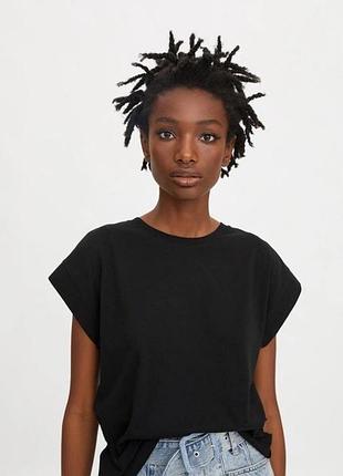 Базовая черная хлопковая футболка zara
☝️☝️☝️☝️☝️☝️☝️