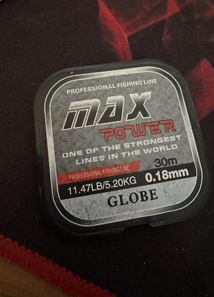Лісочка globe max power 100м 0.18мм