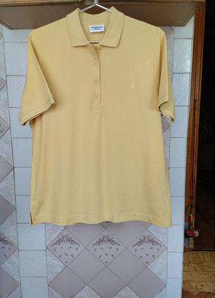 100% коттон поло цвета масло от women wear