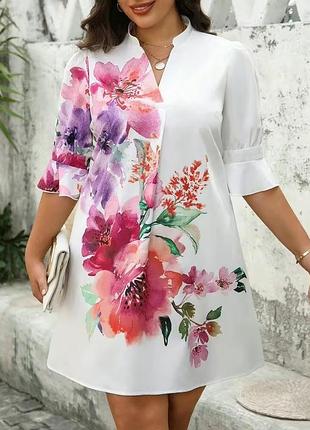 🥰 сукня в квітковий принт shein l