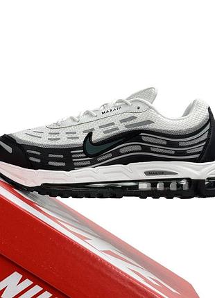 Мужские кроссовки nike air max tl 2.5 white black green