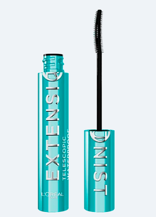 Водостойкая тушь для ресниц telescopic extensionist, 9,9 мл