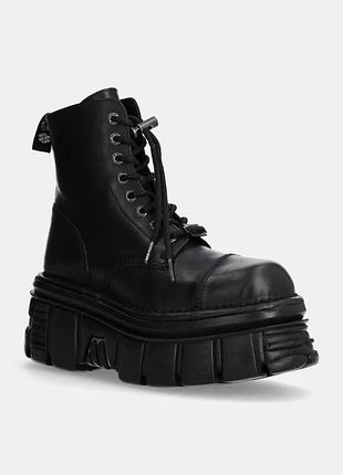 Нові черевики new rock nomada negro + tower negro lateral e-14