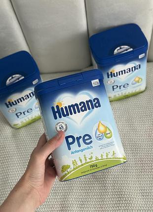 Суміш humana pre anfangsmilch 750 г (з народження)
