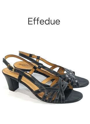Кожаные босоножки effedue vera pelle оригинал